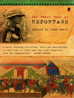 cover image of The Faber Book of Reportage